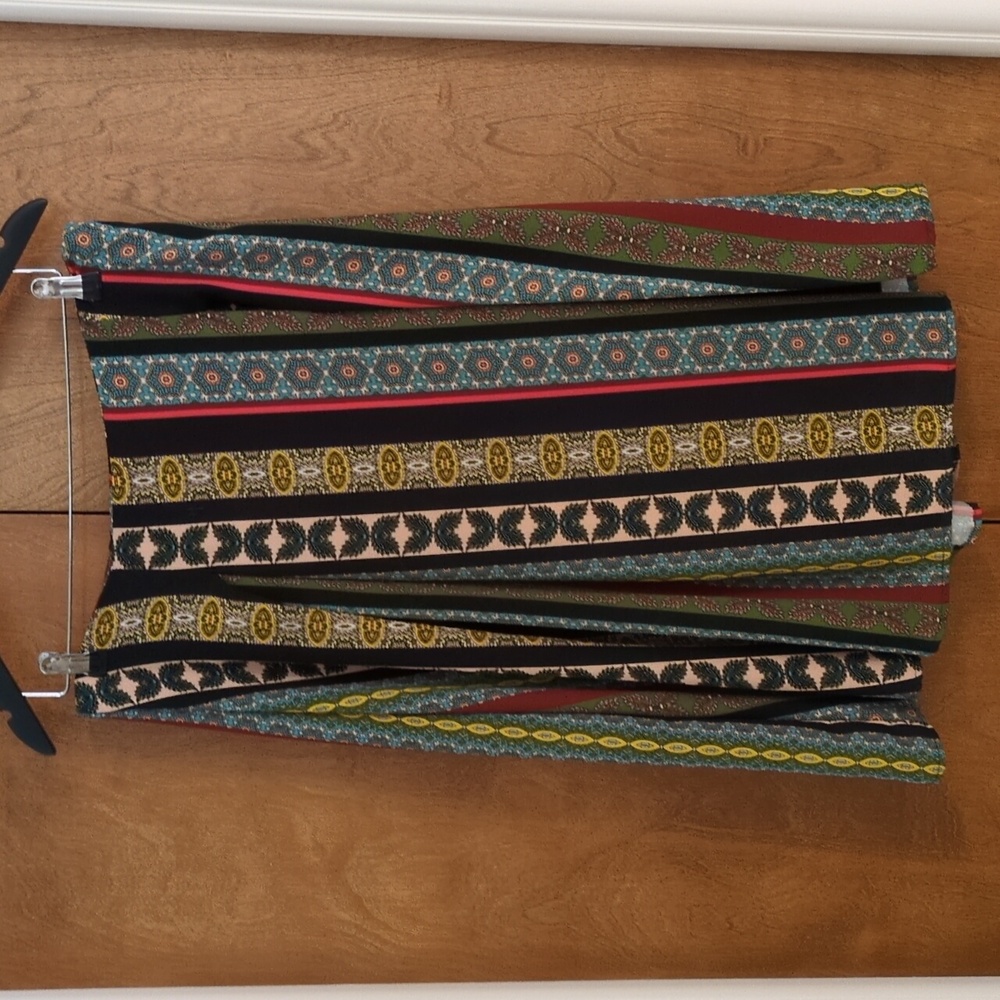 Anthropologie Scarf Midi Skirt - Picture 4 of 10